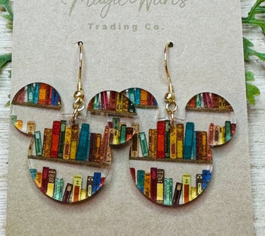 Beast Library Dangle Earrings (Pre-Order)